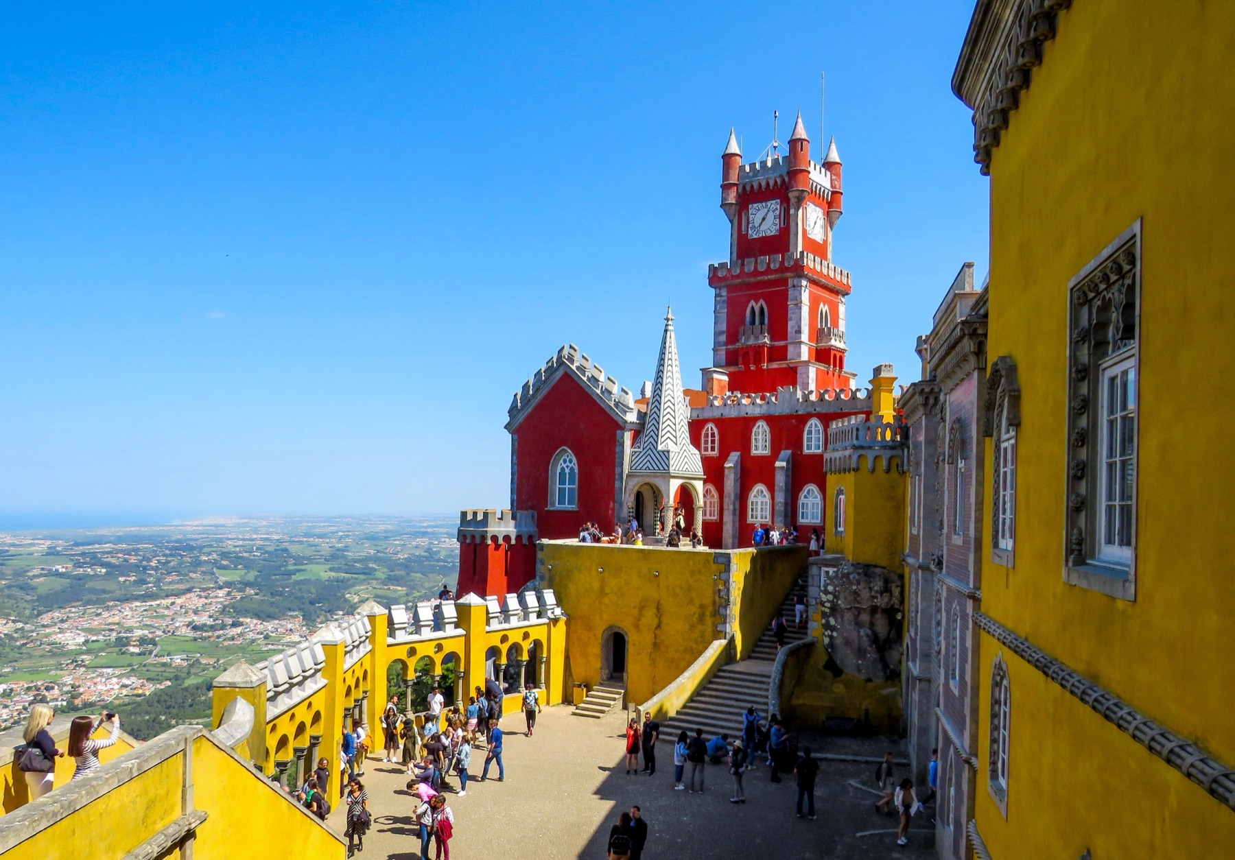 Travelers exploring Portugal on a private tour